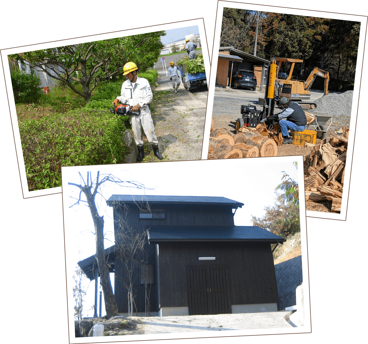 新築、リフォーム、土入れ、外壁等の外回り工事、解体、遺品整理まで何でもお任せ下さい。